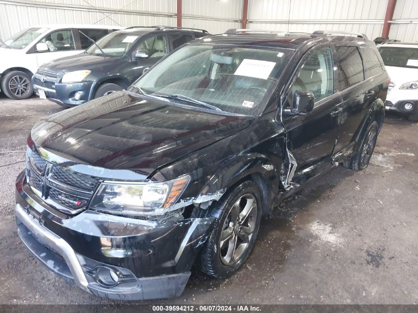 2014 Dodge Journey Crossroad VIN: 3C4PDDGG3ET312854 Lot: 39594212