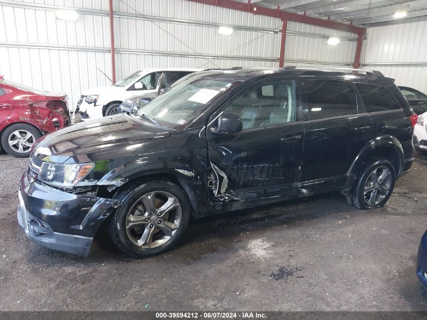 2014 Dodge Journey Crossroad VIN: 3C4PDDGG3ET312854 Lot: 39594212