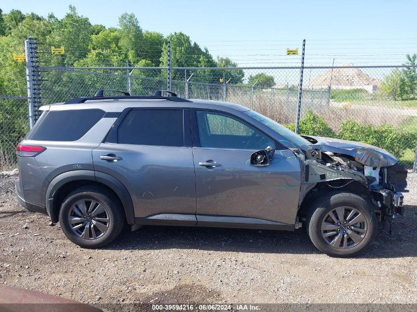 2022 Nissan Pathfinder Sv 2Wd VIN: 5N1DR3BA7NC253316 Lot: 39594216