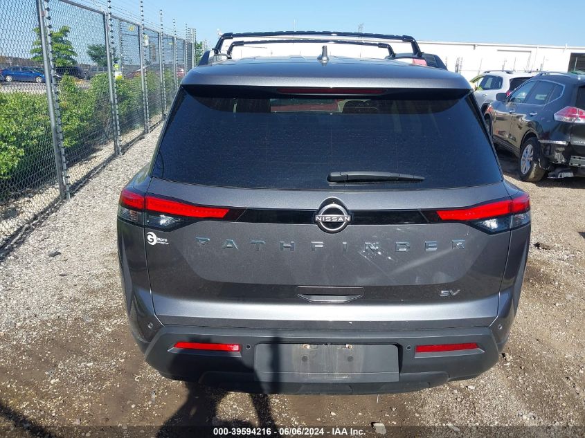 2022 Nissan Pathfinder Sv 2Wd VIN: 5N1DR3BA7NC253316 Lot: 39594216