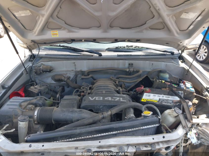 2006 Toyota Tundra Sr5 V8 VIN: 5TBRT34146S482344 Lot: 39594219