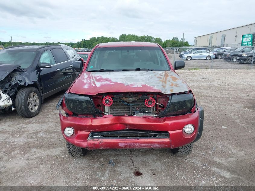 2006 Toyota Tacoma Base V6 VIN: 5TEMU52N36Z298791 Lot: 39594232