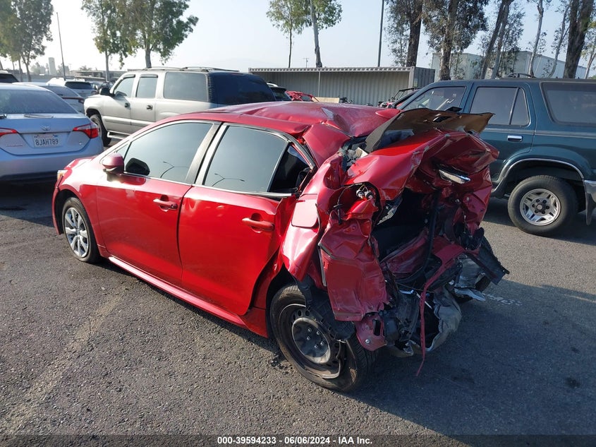 2020 TOYOTA COROLLA LE - JTDEPRAE0LJ106687
