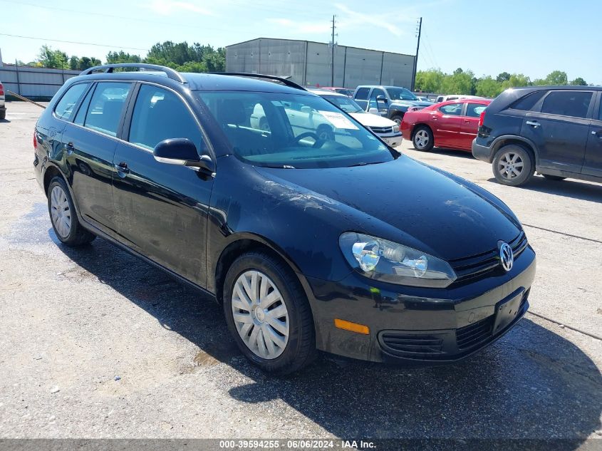 2013 Volkswagen Jetta Sportwagen 2.5L S VIN: 3VWPP7AJ9DM639570 Lot: 39594255