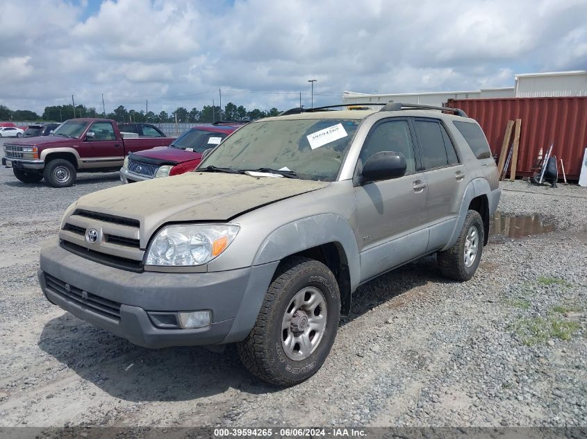 2003 Toyota 4Runner Sr5 V6 VIN: JTEZU14R230002083 Lot: 39594265