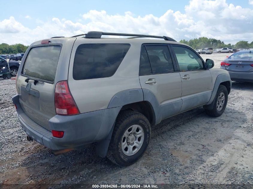 2003 Toyota 4Runner Sr5 V6 VIN: JTEZU14R230002083 Lot: 39594265