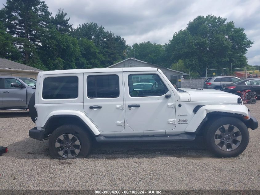 2019 Jeep Wrangler Unlimited Sahara 4X4 VIN: 1C4HJXEG4KW622051 Lot: 39594266
