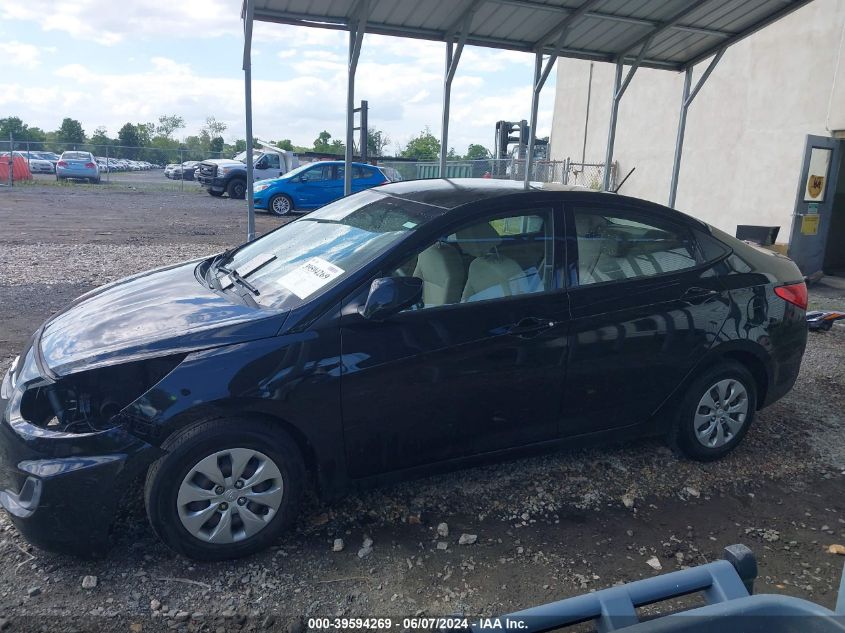 2017 Hyundai Accent Se VIN: KMHCT4AE0HU273252 Lot: 39594269