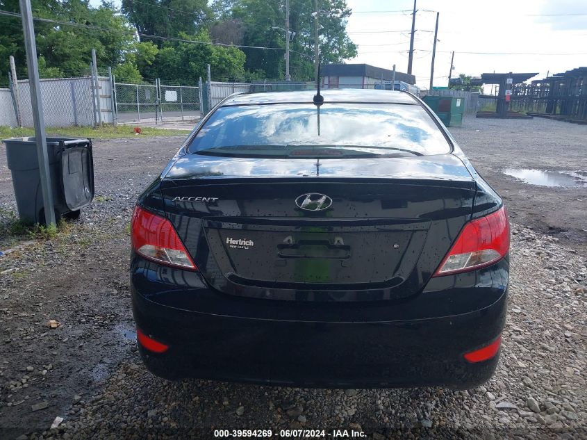 2017 Hyundai Accent Se VIN: KMHCT4AE0HU273252 Lot: 39594269