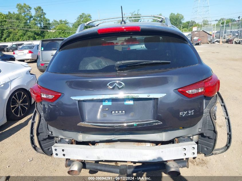 2010 Infiniti Fx35 VIN: JN8AS1MWXAM853684 Lot: 39594291