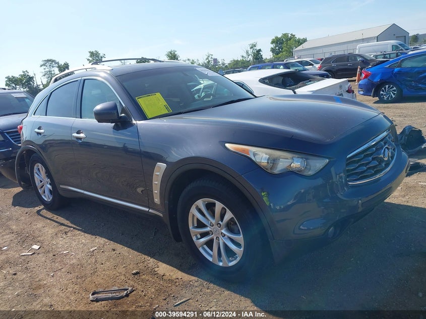 2010 Infiniti Fx35 VIN: JN8AS1MWXAM853684 Lot: 39594291