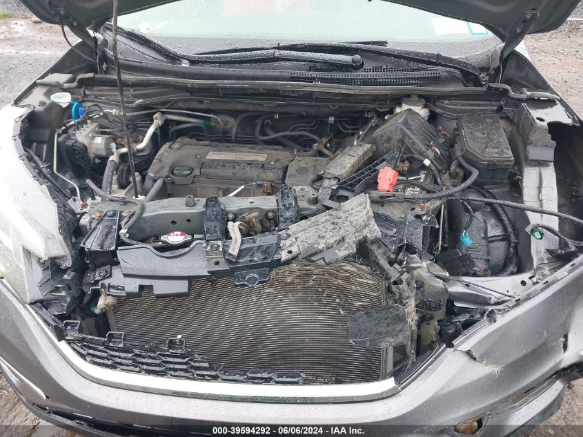 2015 Honda Cr-V Ex-L VIN: 2HKRM4H70FH637566 Lot: 39594292