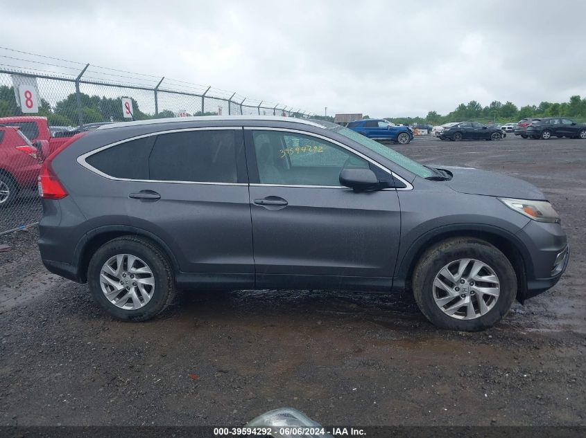 2015 Honda Cr-V Ex-L VIN: 2HKRM4H70FH637566 Lot: 39594292