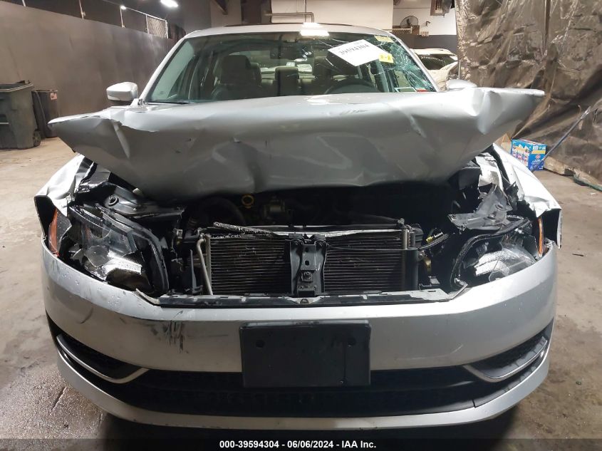 2014 Volkswagen Passat 2.0L Tdi Se VIN: 1VWBN7A30EC076963 Lot: 39594304