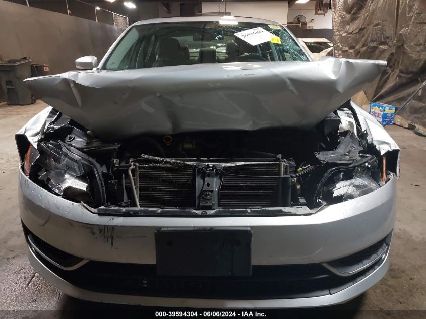 2014 Volkswagen Passat 2.0L Tdi Se VIN: 1VWBN7A30EC076963 Lot: 39594304