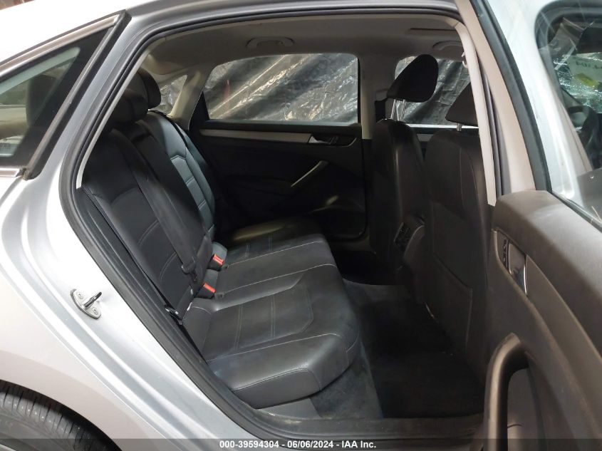 2014 Volkswagen Passat 2.0L Tdi Se VIN: 1VWBN7A30EC076963 Lot: 39594304