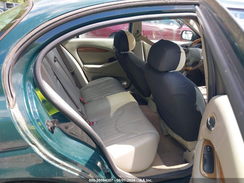 2000 Jaguar S-Type 3.0L V6 VIN: SAJDA01C9YFL26316 Lot: 39594307