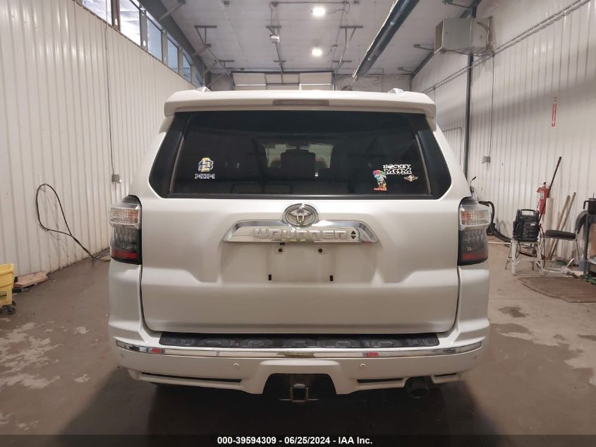 2016 Toyota 4Runner Limited VIN: JTEBU5JR9G5344944 Lot: 39594309