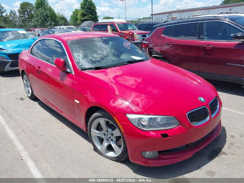 2013 BMW 335I VIN: WBADX7C52DJ590342 Lot: 39594315