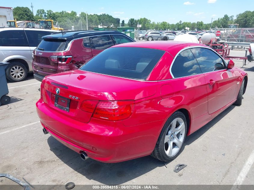 2013 BMW 335I VIN: WBADX7C52DJ590342 Lot: 39594315