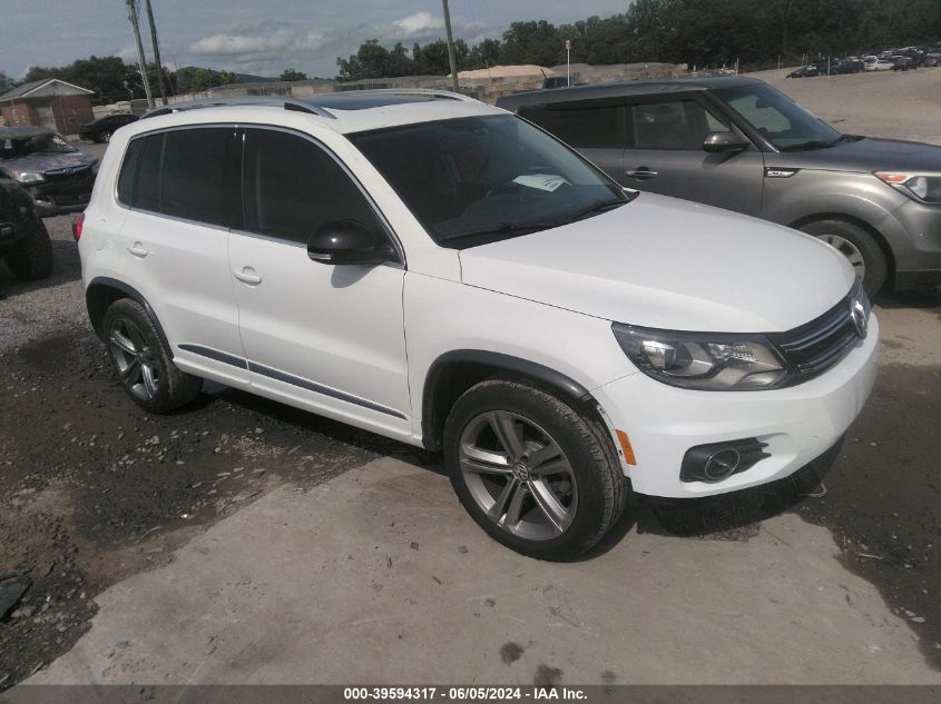 2017 Volkswagen Tiguan 2.0T Sport VIN: WVGTV7AX4HK012215 Lot: 39594317