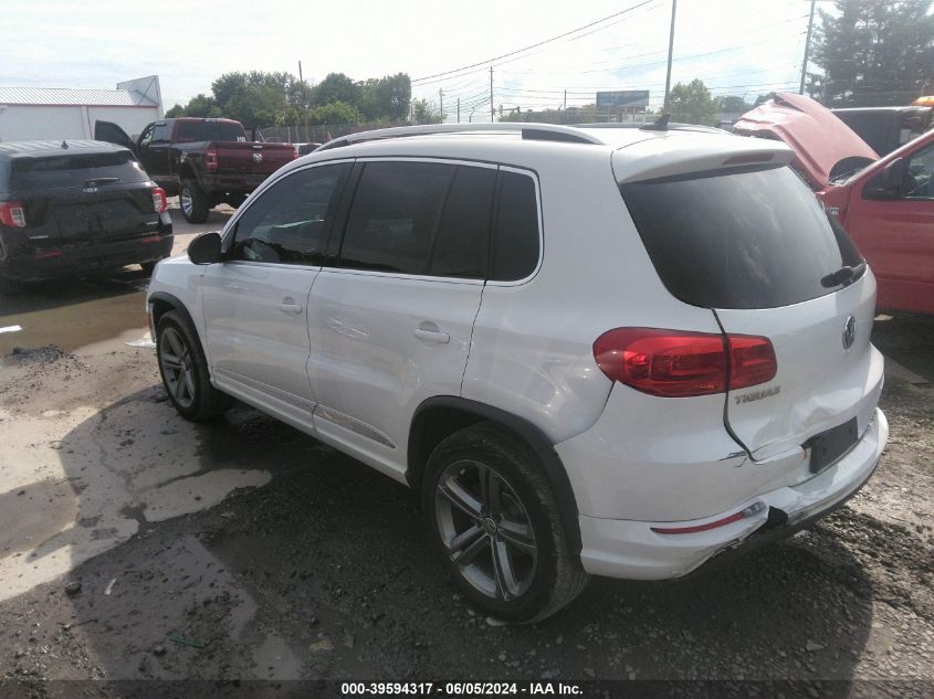 2017 VOLKSWAGEN TIGUAN 2.0T SPORT - WVGTV7AX4HK012215