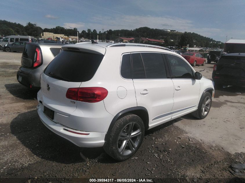 2017 Volkswagen Tiguan 2.0T Sport VIN: WVGTV7AX4HK012215 Lot: 39594317