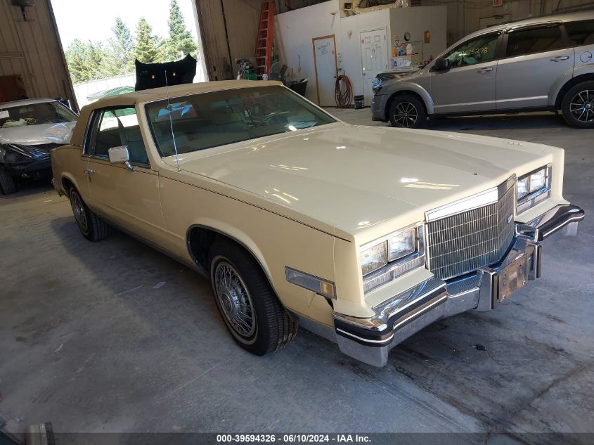 1985 Cadillac Eldorado VIN: 1G6EL5781FE647818 Lot: 39594326