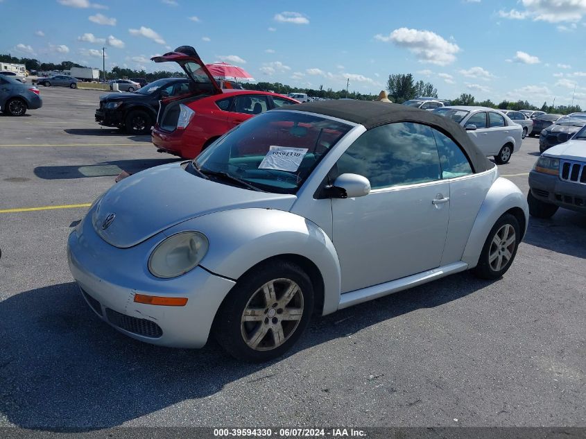 2006 Volkswagen New Beetle 2.5 VIN: 3VWRF31YX6M315094 Lot: 39594330