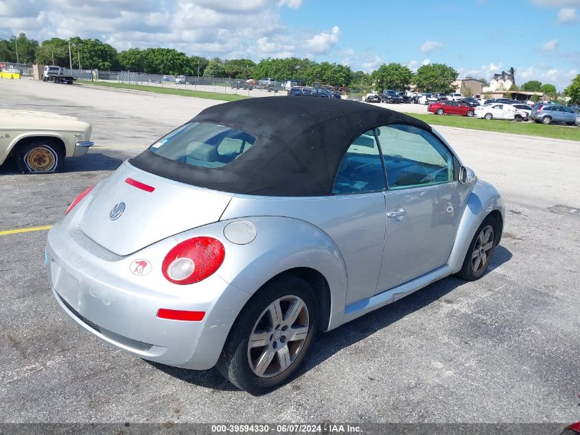 2006 Volkswagen New Beetle 2.5 VIN: 3VWRF31YX6M315094 Lot: 39594330