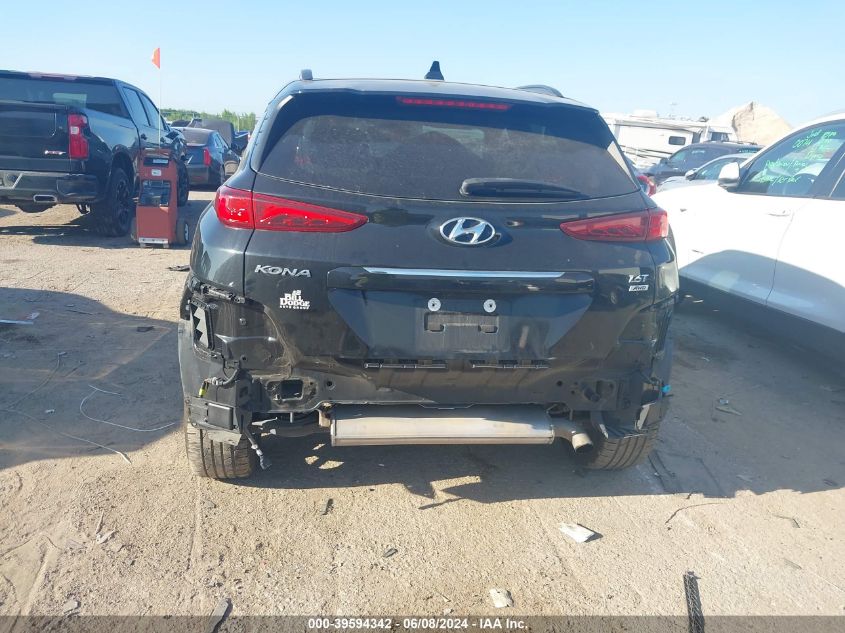 2019 HYUNDAI KONA ULTIMATE - KM8K5CA54KU329751