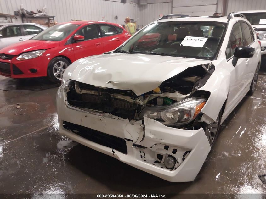 2016 Subaru Impreza 2.0I Sport Limited VIN: JF1GPAY69G8330004 Lot: 39594350