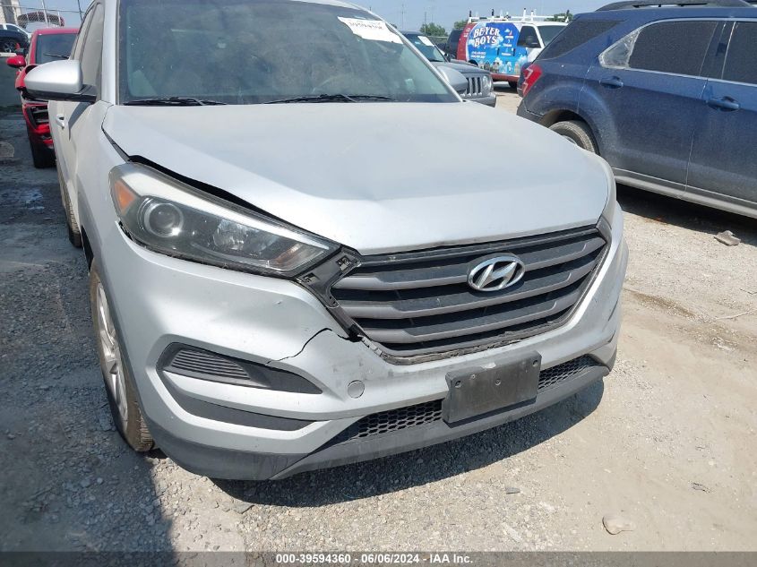 2016 Hyundai Tucson Se VIN: KM8J23A46GU042737 Lot: 39594360