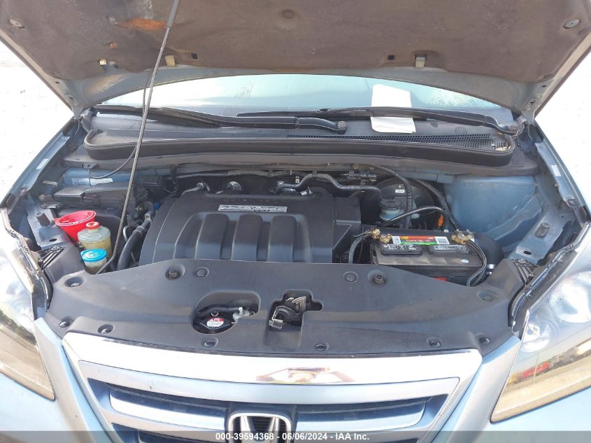 2006 Honda Odyssey Ex-L VIN: 5FNRL38656B017184 Lot: 39594368