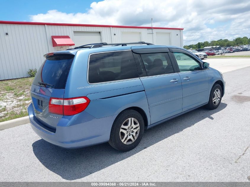 2006 Honda Odyssey Ex-L VIN: 5FNRL38656B017184 Lot: 39594368