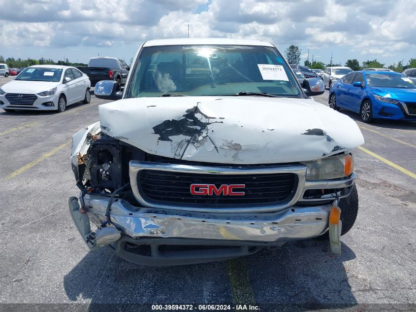 1999 GMC Sierra 1500 Sl VIN: 2GTEC19T9X1521202 Lot: 39594372