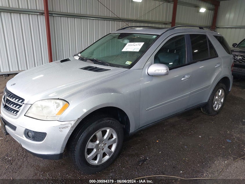 2007 Mercedes-Benz Ml 350 4Matic VIN: 4JGBB86E37A205090 Lot: 39594379
