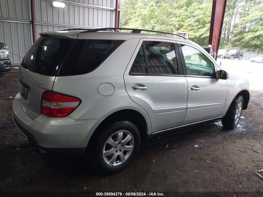 2007 Mercedes-Benz Ml 350 4Matic VIN: 4JGBB86E37A205090 Lot: 39594379