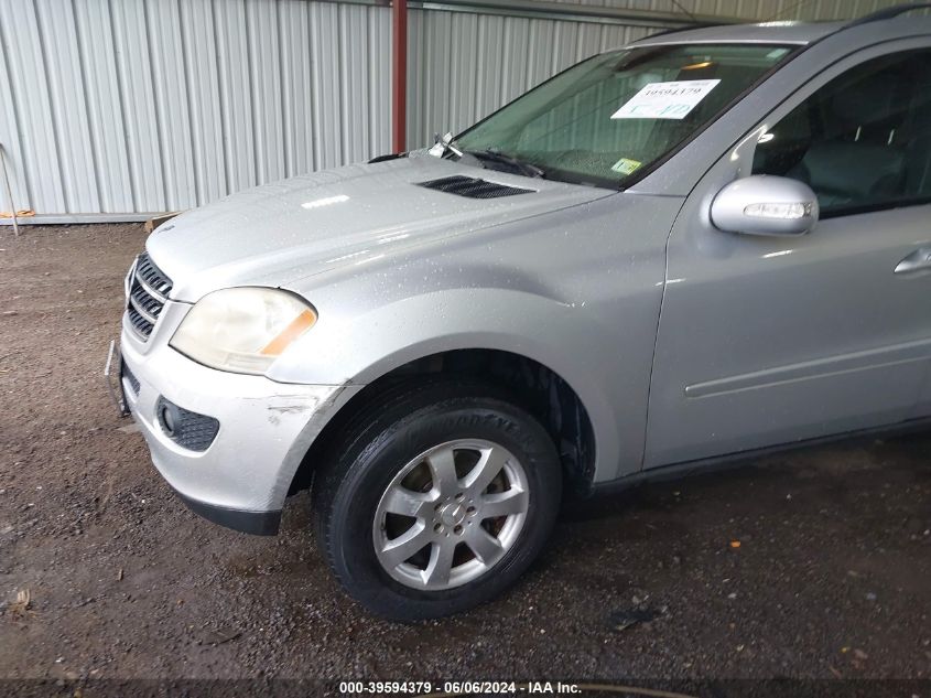 2007 Mercedes-Benz Ml 350 4Matic VIN: 4JGBB86E37A205090 Lot: 39594379