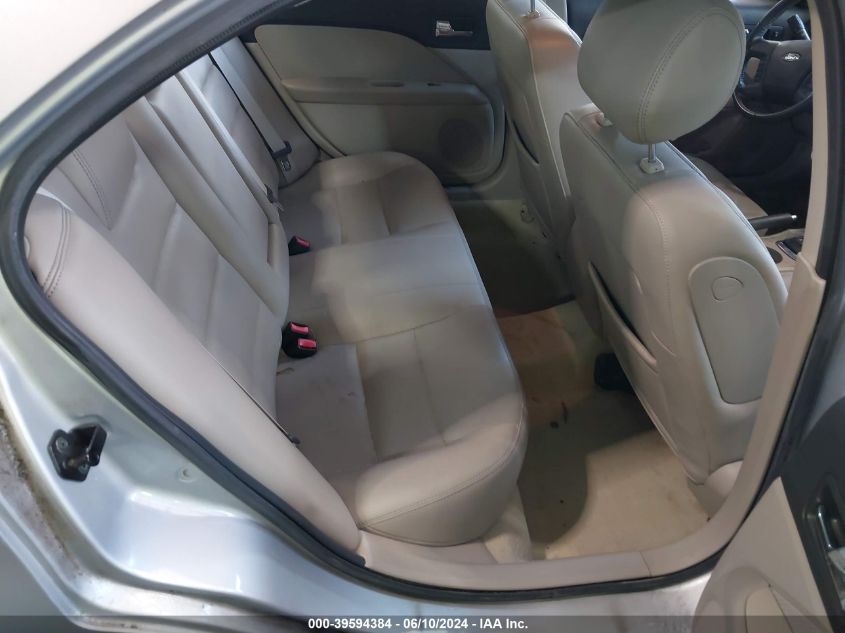 2006 Ford Fusion Sel VIN: 3FAHP08136R147388 Lot: 39594384