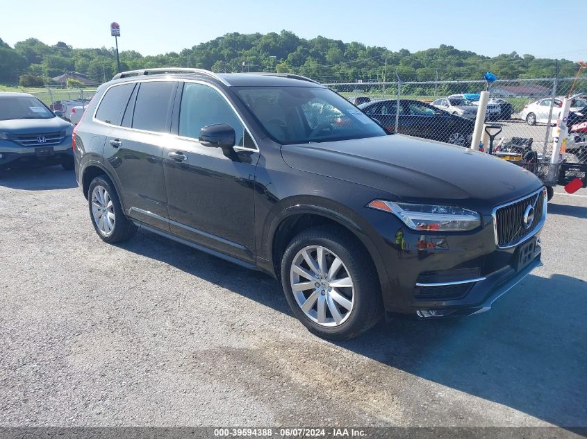 2016 Volvo Xc90 T6 Momentum VIN: YV4A22PK3G1033285 Lot: 39594388