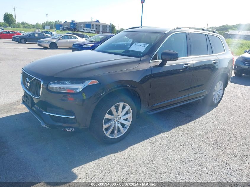 2016 Volvo Xc90 T6 Momentum VIN: YV4A22PK3G1033285 Lot: 39594388