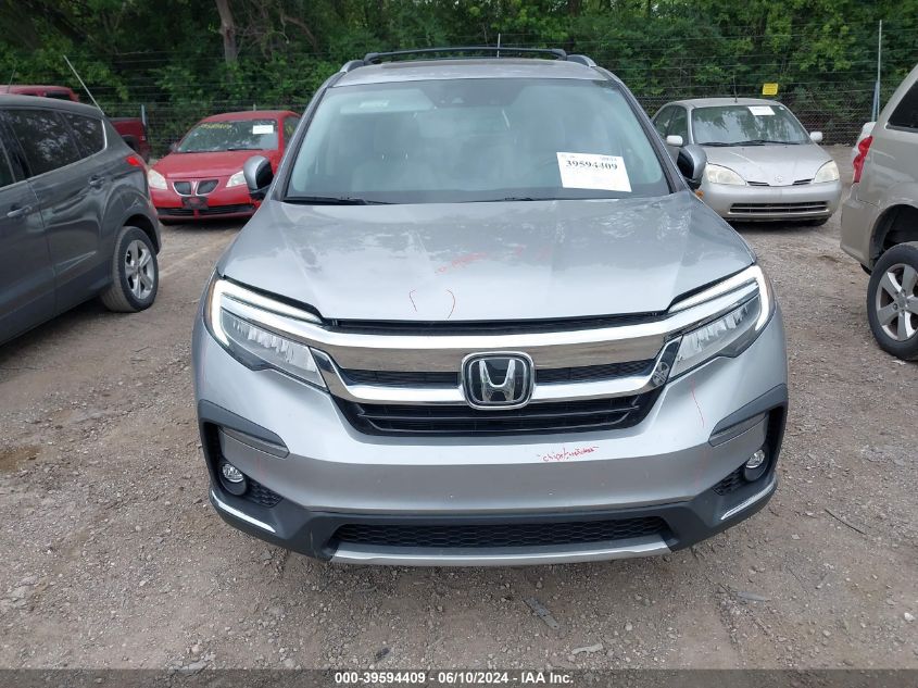 2019 Honda Pilot Elite VIN: 5FNYF6H09KB025444 Lot: 39594409
