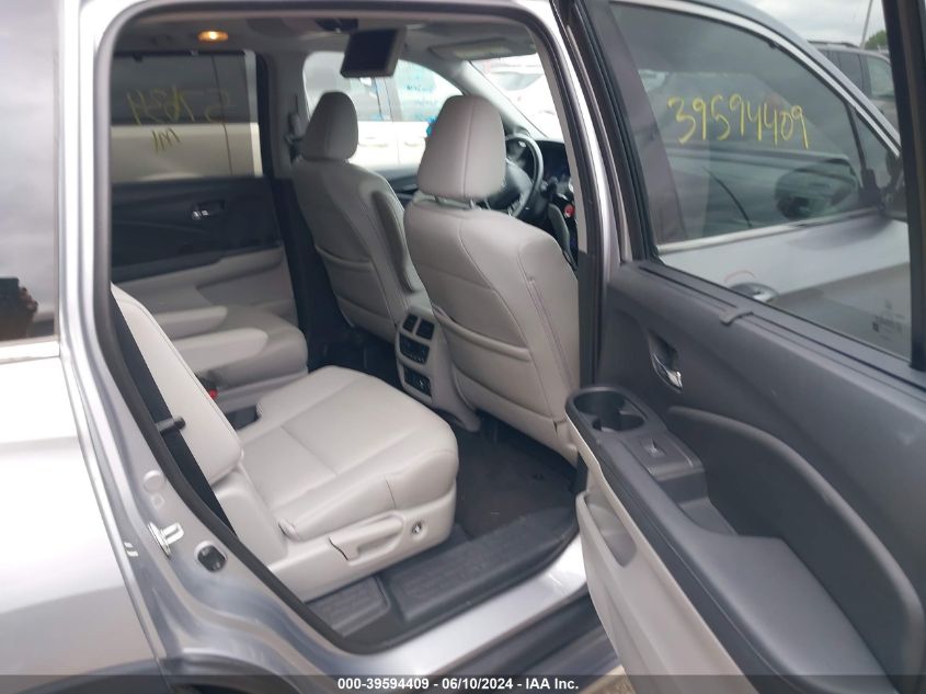 2019 Honda Pilot Elite VIN: 5FNYF6H09KB025444 Lot: 39594409