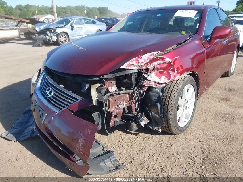 2007 Lexus Es 350 VIN: JTHBJ46GX72118152 Lot: 39594417