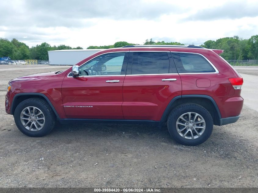 2015 Jeep Grand Cherokee Limited VIN: 1C4RJFBG7FC625407 Lot: 39594420