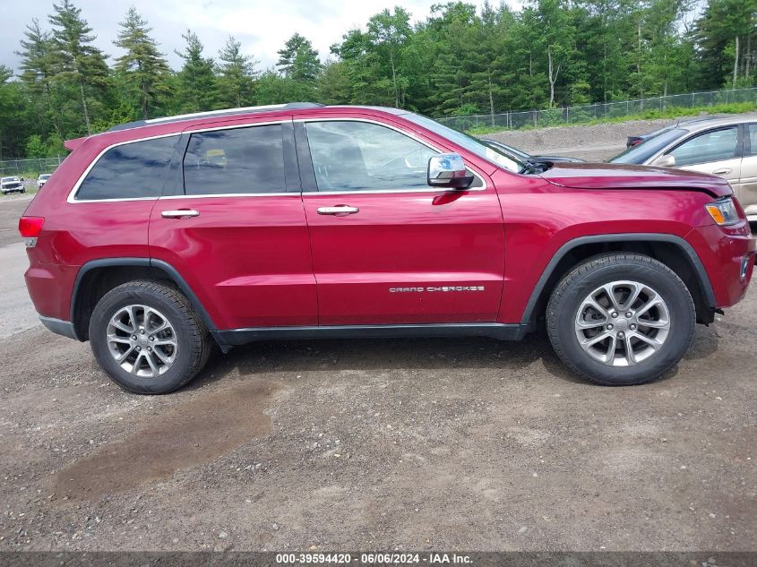 2015 Jeep Grand Cherokee Limited VIN: 1C4RJFBG7FC625407 Lot: 39594420