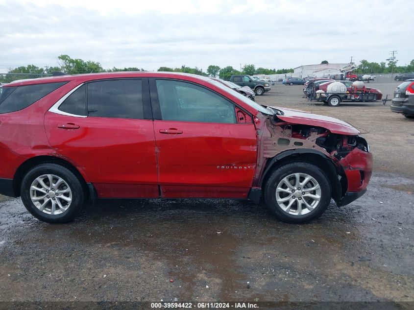 2019 Chevrolet Equinox Lt VIN: 2GNAXKEV9K6189278 Lot: 39594422