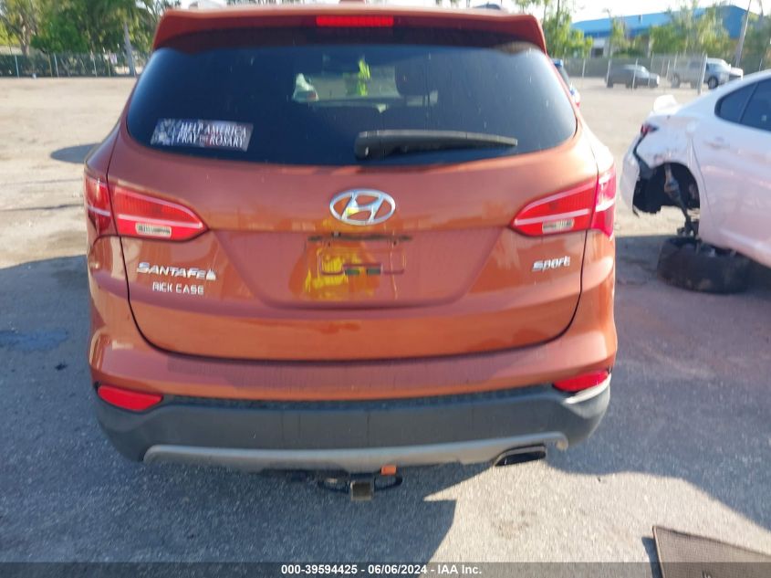 2015 Hyundai Santa Fe Sport VIN: 5XYZU3LB9FG304201 Lot: 39594425