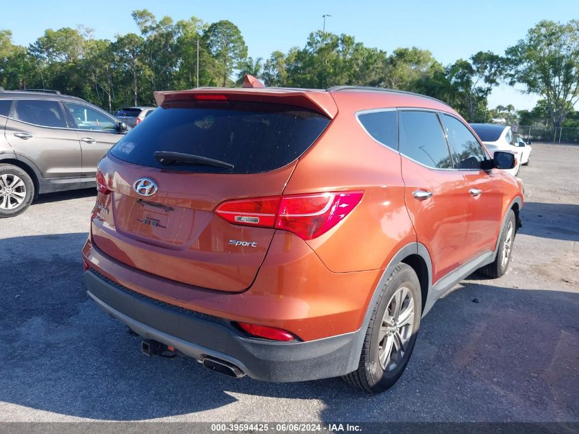 2015 Hyundai Santa Fe Sport VIN: 5XYZU3LB9FG304201 Lot: 39594425